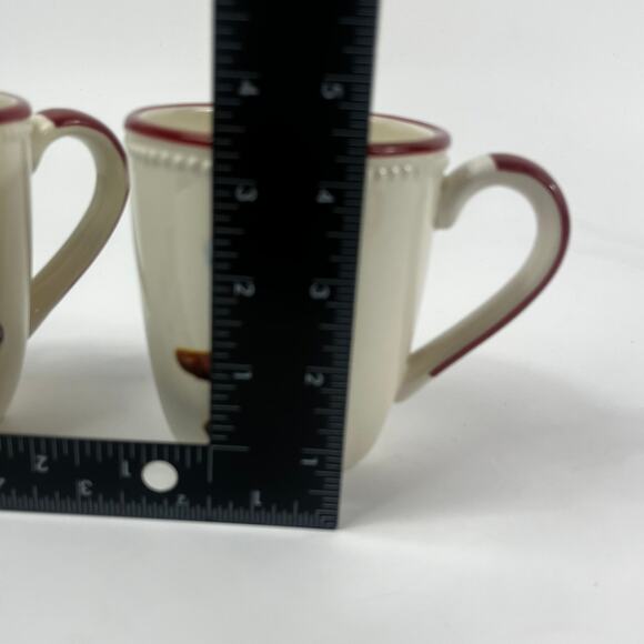 Williams-Sonoma Gingerbread Coffee Mugs Snowman Chef 13" Serving Platter Holiday - Picture 11 of 16